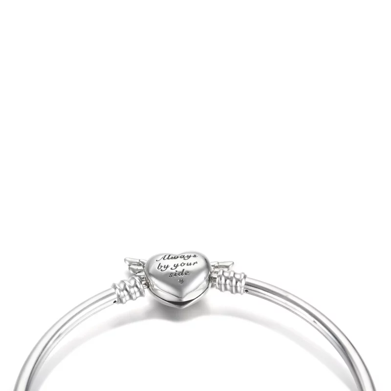 (image pour) Bracelet Jonc Cœur Ailé Pandora Moments - 599379C00 - Afficher 5