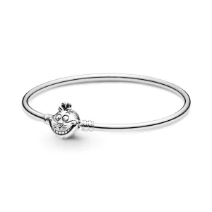 Bracelet Jonc Disney Alice au Pays des Merveilles Fermoir Chat du Cheshire Pandora Moments - 599343C00 (image pour) Bracelet Jonc Disney Alice au Pays des Merveilles Fermoir Chat du Cheshire Pandora Moments - 599343C00