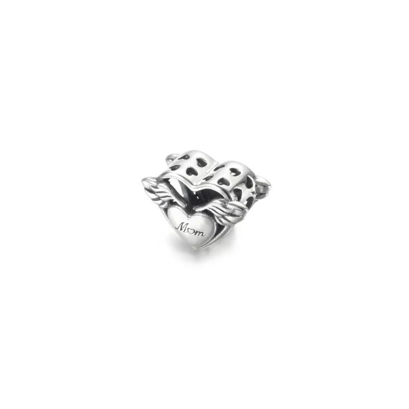(image pour) Charm PANDORA Ailes d'Ange & Mum (Maman) - 799367C00 - Afficher 3