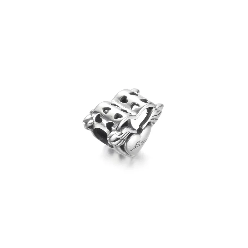 (image pour) Charm PANDORA Ailes d'Ange & Mum (Maman) - 799367C00 - Afficher 4