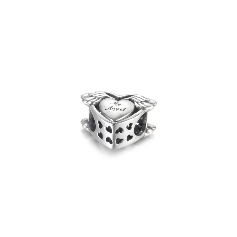 (image pour) Charm PANDORA Ailes d'Ange & Mum (Maman) - 799367C00 - Afficher 5