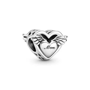 (image pour) Charm PANDORA Ailes d'Ange & Mum (Maman) - 799367C00