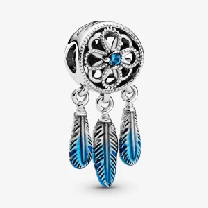 (image pour) Charm PANDORA Attrape-Rêves Bleu - 799341C01