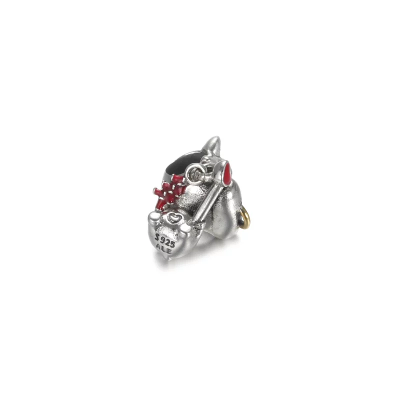 (image pour) Charm PANDORA Boeuf Adorable - 799268C01 - Afficher 4