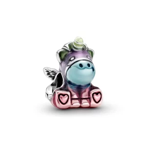 (image pour) Charm PANDORA Bruno La Licorne Arc-En-Ciel Multicolore - 799353C01