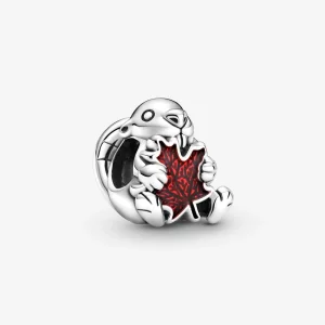 (image pour) Charm PANDORA Castor Feuille Derable Du Canada - 799394C01