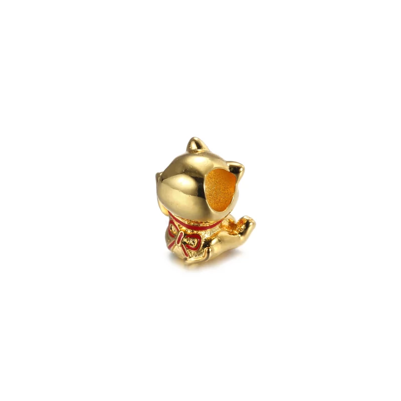 (image pour) Charm PANDORA Chat Porte-Bonheur Adorable - 769271C01 - Afficher 3