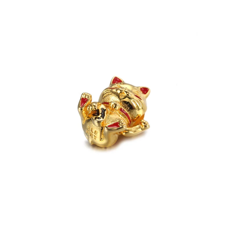 (image pour) Charm PANDORA Chat Porte-Bonheur Adorable - 769271C01 - Afficher 4