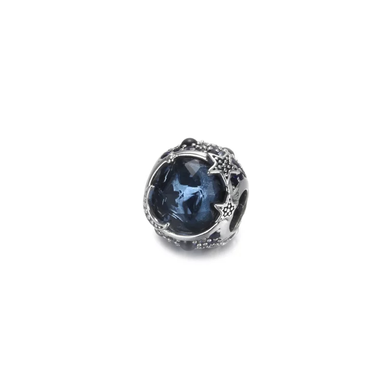 (image pour) Charm PANDORA Céleste Étoiles Bleues Scintillantes - 799209C01 - Afficher 2