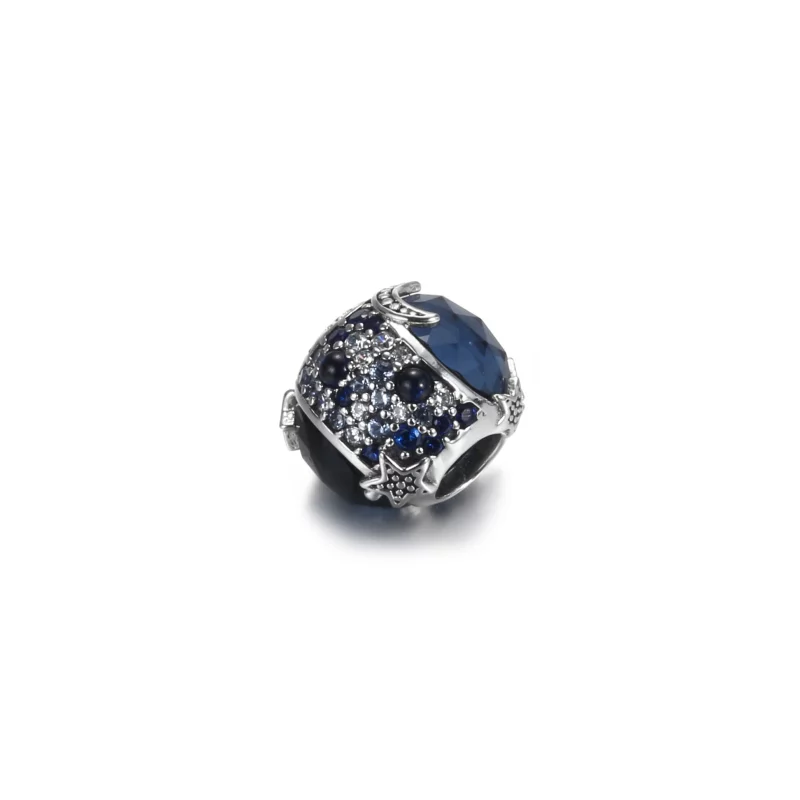 (image pour) Charm PANDORA Céleste Étoiles Bleues Scintillantes - 799209C01 - Afficher 3