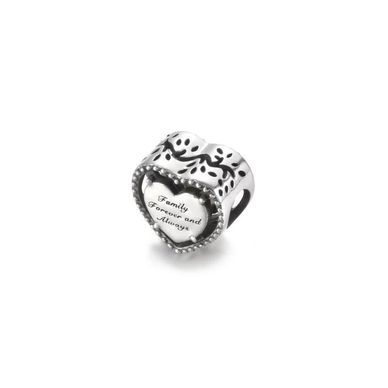(image pour) Charm PANDORA Cœur Ajouré & Arbre Généalogique - 799413C01 - Afficher 3