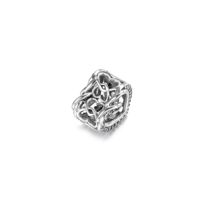 (image pour) Charm PANDORA Cœurs Entrelacés Scintillant - 799270C01 - Afficher 4