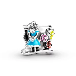 (image pour) Charm PANDORA Disney Alice au Pays des Merveilles & Thé du Chapelier Fou - 799348C01