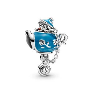 (image pour) Charm PANDORA Disney Alice au Pays des Merveilles, Théière Fête de Non-Anniversaire - 799345C01