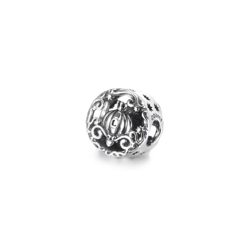 (image pour) Charm PANDORA Disney Cendrillon Citrouille Minuit - 799197C00 - Afficher 2
