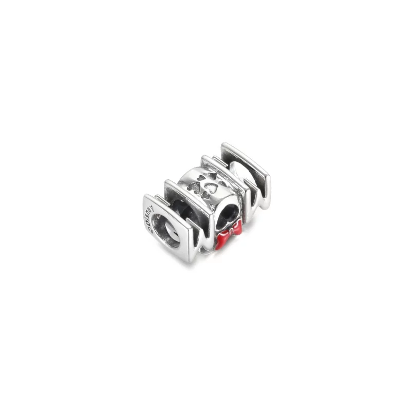 (image pour) Charm PANDORA Disney Minnie Nœud & Mum (Maman) - 799363C01 - Afficher 4