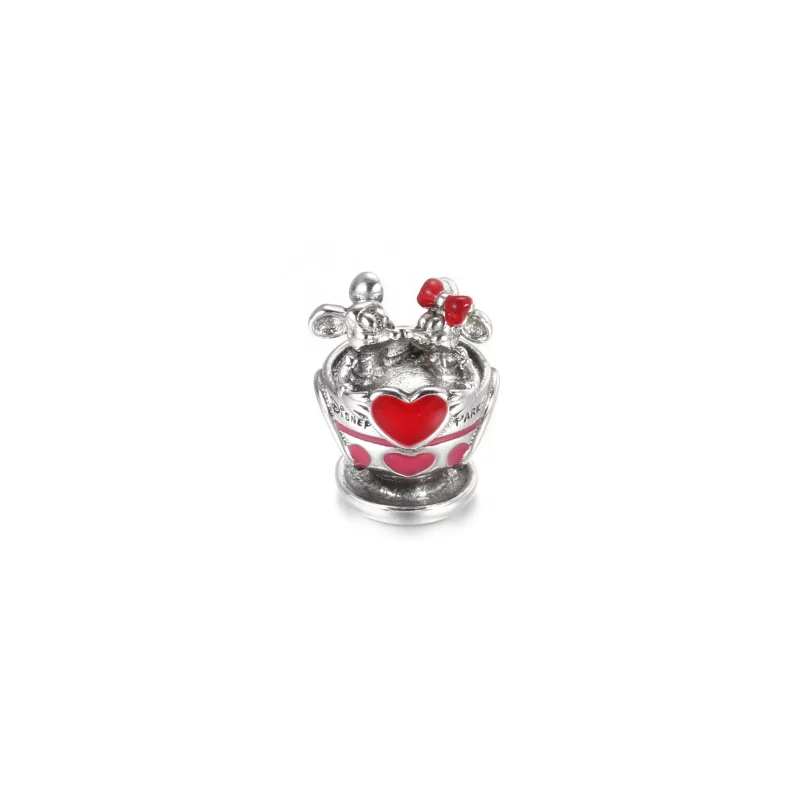 (image pour) Charm PANDORA Parcs Disney Mickey et Minnie Teacups - 799265C01 - Afficher 2