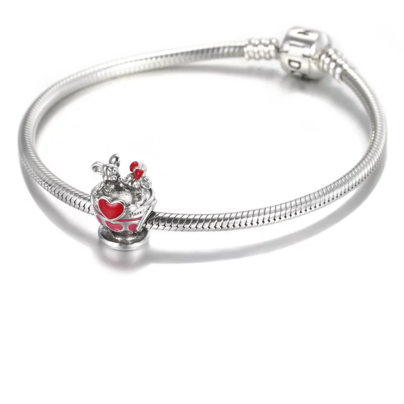 (image pour) Charm PANDORA Parcs Disney Mickey et Minnie Teacups - 799265C01 - Afficher 6
