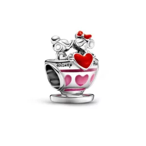 (image pour) Charm PANDORA Parcs Disney Mickey et Minnie Teacups - 799265C01