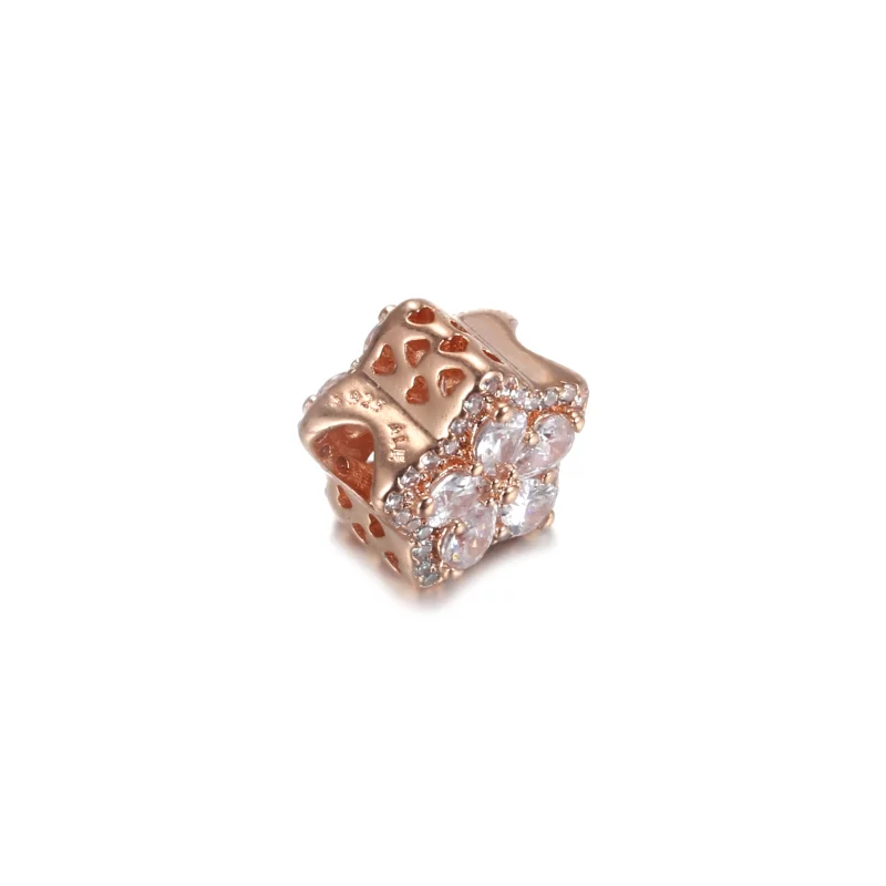 (image pour) Charm PANDORA Pavé Flocon de Neige Scintillant - 789224C01 - Afficher 2