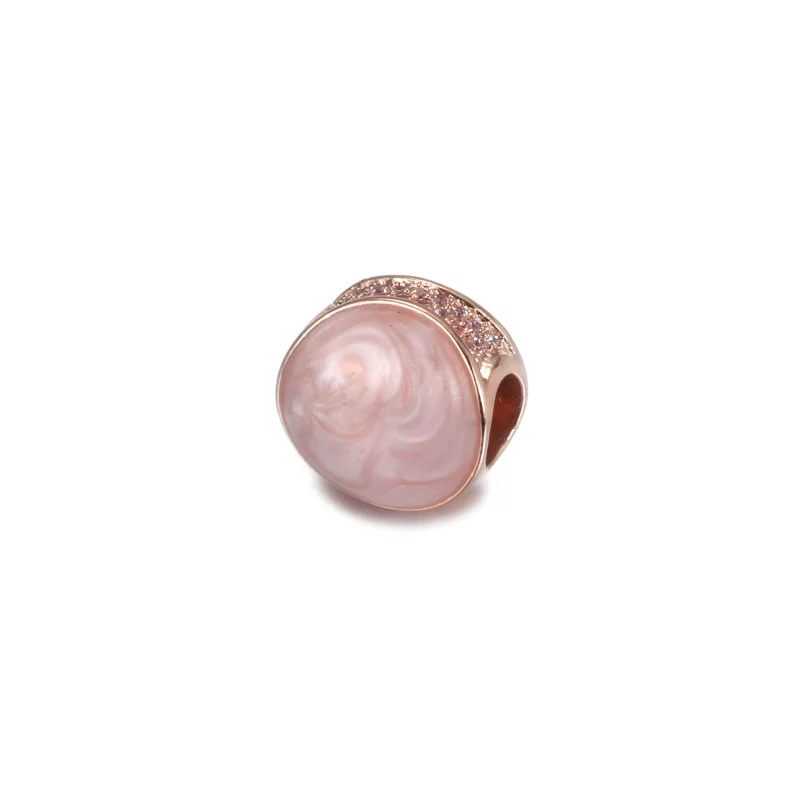 (image pour) Charm PANDORA Tourbillon Rose - 789306C01 - Afficher 2