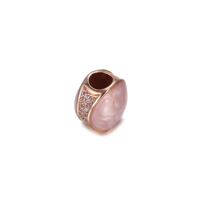 (image pour) Charm PANDORA Tourbillon Rose - 789306C01 - Afficher 3