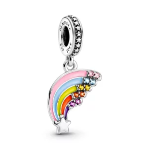 (image pour) Charm Pendant PANDORA Arc-En-Ciel Multicolore - 799351C01