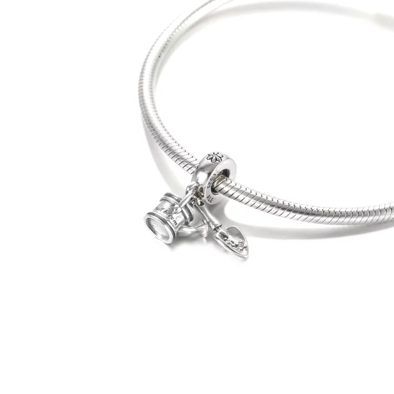(image pour) Charm Pendant PANDORA Arrosoir et Truelle - 799359C01 - Afficher 5