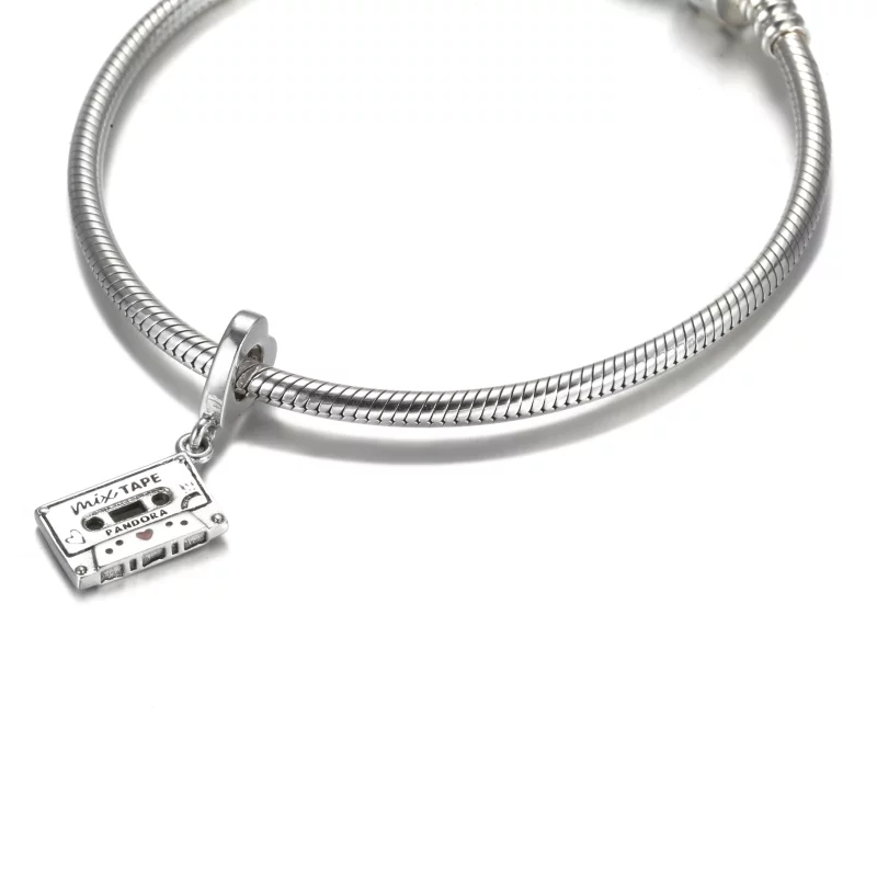 (image pour) Charm Pendant PANDORA Cassette Vintage - 799295C01 - Afficher 5