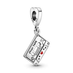 (image pour) Charm Pendant PANDORA Cassette Vintage - 799295C01