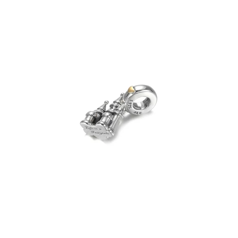 (image pour) Charm Pendant PANDORA Château Bicolore - 799337C00 - Afficher 3