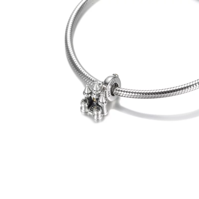 (image pour) Charm Pendant PANDORA Château Bicolore - 799337C00 - Afficher 5