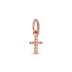 (image pour) Charm Pendant PANDORA Croix Perlée - 789332C00