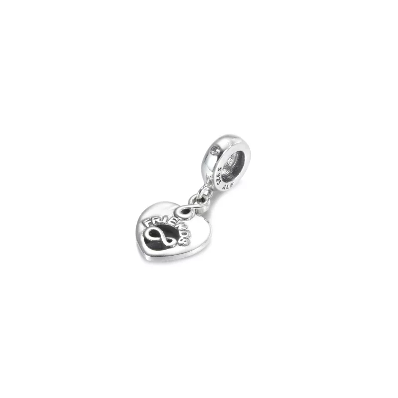 (image pour) Charm Pendant PANDORA Cœur Amis Pour Toujours - 799294C01 - Afficher 2