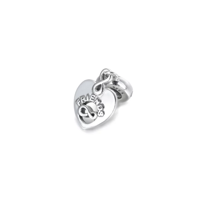 (image pour) Charm Pendant PANDORA Cœur Amis Pour Toujours - 799294C01 - Afficher 4