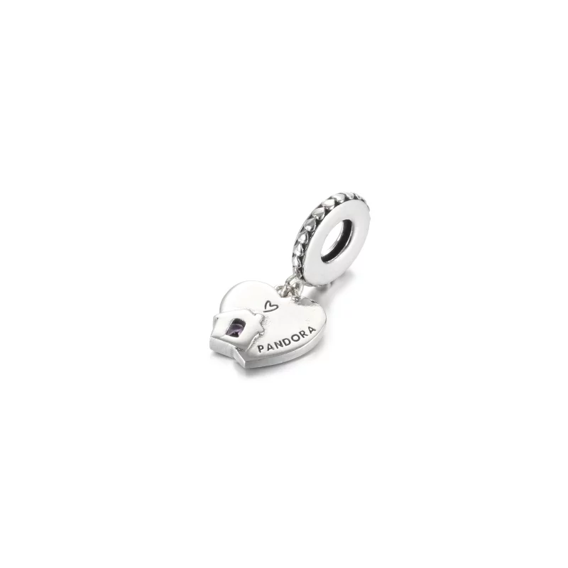 (image pour) Charm Pendant PANDORA Cœur Ma Maison Adorée - 799324C01 - Afficher 4