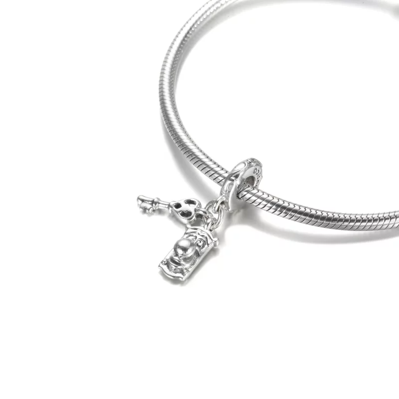 (image pour) Charm Pendant PANDORA Disney Alice au Pays des Merveilles Clé & Poignée de Porte - Afficher 5