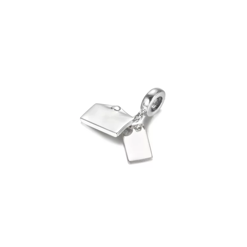 (image pour) Charm Pendant PANDORA Lettre Enveloppe Gravable - 799274C00 - Afficher 3