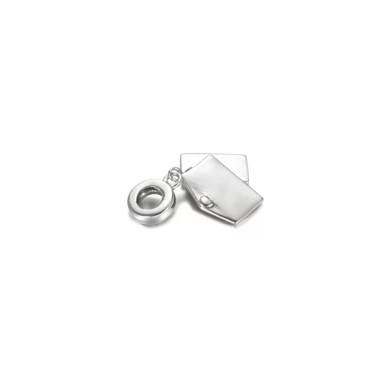 (image pour) Charm Pendant PANDORA Lettre Enveloppe Gravable - 799274C00 - Afficher 4