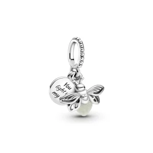 (image pour) Charm Pendant PANDORA Luciole Phosphorescente - 799352C01