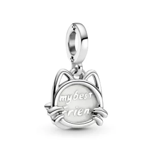 Charm Pendant PANDORA Mon Chat - 799329C01 (image pour) Charm Pendant PANDORA Mon Chat - 799329C01