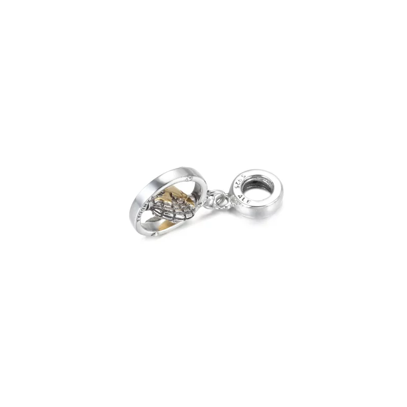 (image pour) Charm Pendant PANDORA Monde Pivotant - 799303C01 - Afficher 4