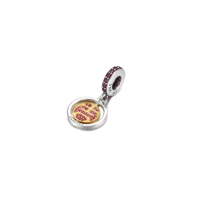 (image pour) Charm Pendant PANDORA Porte Bonheur Pivotant - 769282C01 - Afficher 2