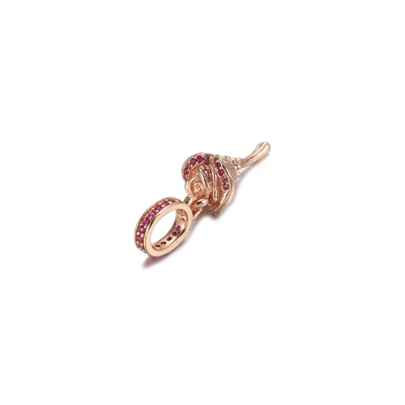 (image pour) Charm Pendant PANDORA Rose - 789312C01 - Afficher 4
