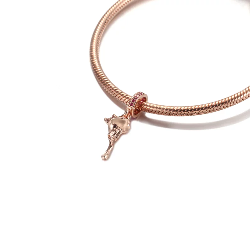 (image pour) Charm Pendant PANDORA Rose - 789312C01 - Afficher 5