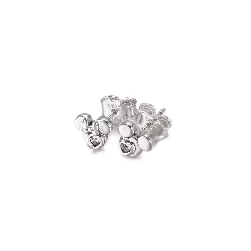 (image pour) Clous d’Oreilles PANDORA Disney Portrait de Mickey et Minnie - 299258C01 - Afficher 2