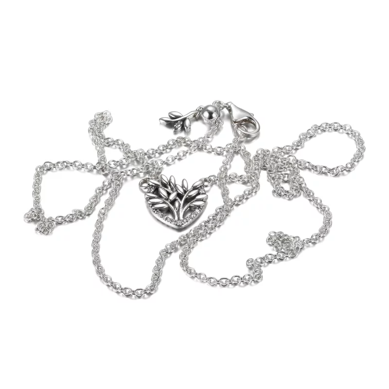 (image pour) Collier PANDORA Arbre De Vie Cœur - 399261C01 - Afficher 5