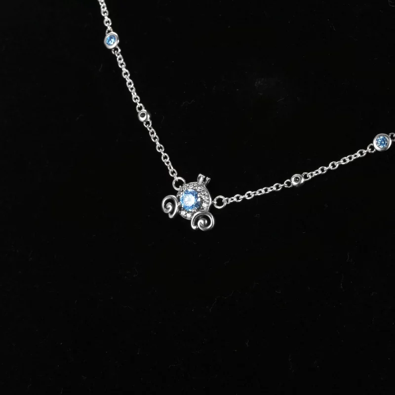 (image pour) Collier PANDORA Disney Carrosse Citrouille - 399198C01 - Afficher 6