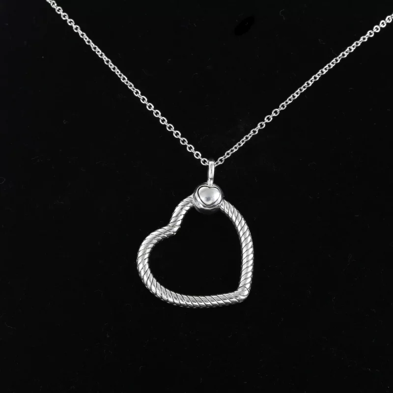 (image pour) Pendentif à charms Cœur Pandora Moments - 399384C00 - Afficher 5