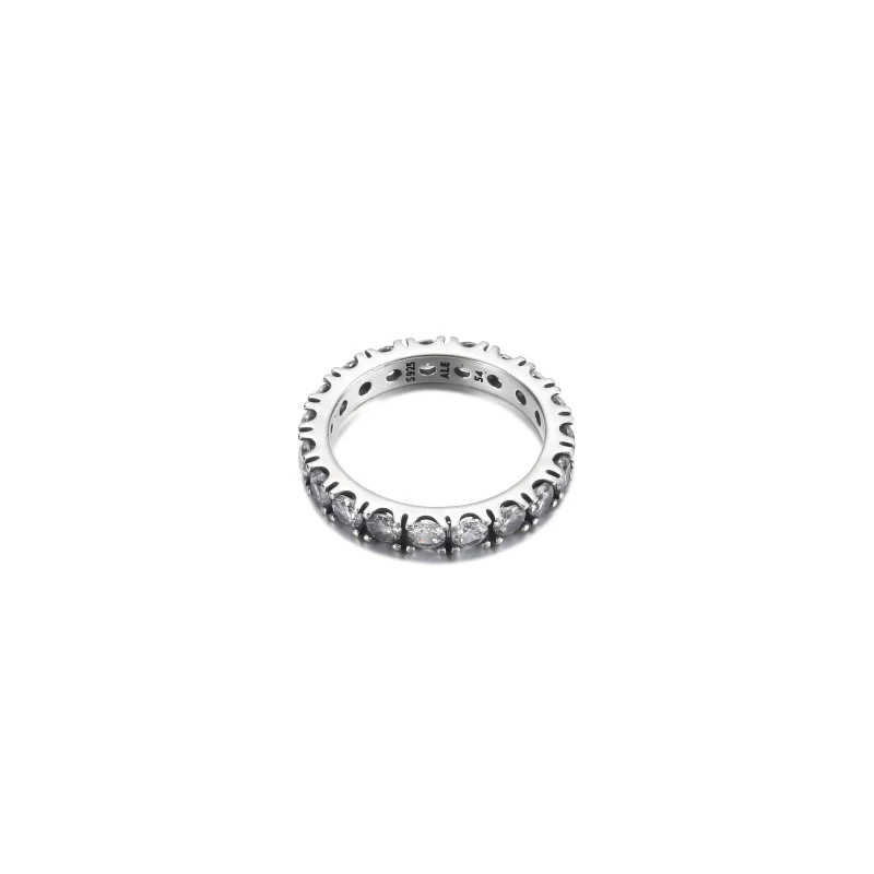 (image pour) Bague d'éternité PANDORA Sparkling Row - 190050C01 - Afficher 3